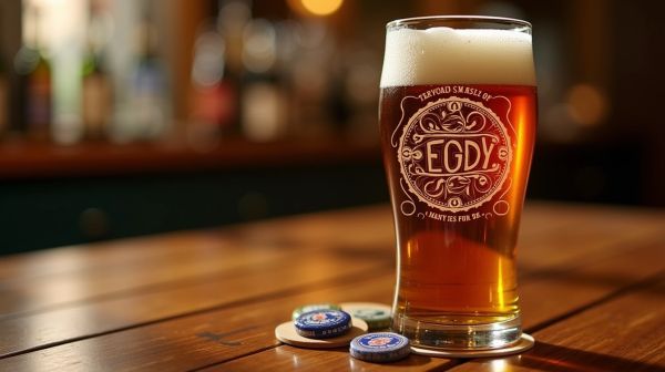 Surprenez vos amis avec un verre à bière personnalisé gravé